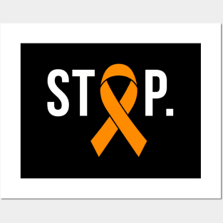 Stop Orange Ribbon Gun Violence Awareness Posters and Art